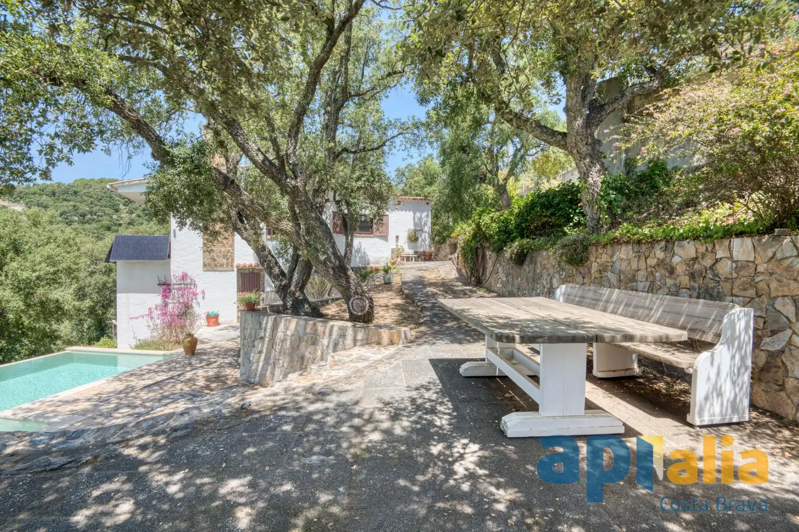 Exterior view of Houses for sale in Santa Cristina d'Aro  with Terrace and Swimming Pool