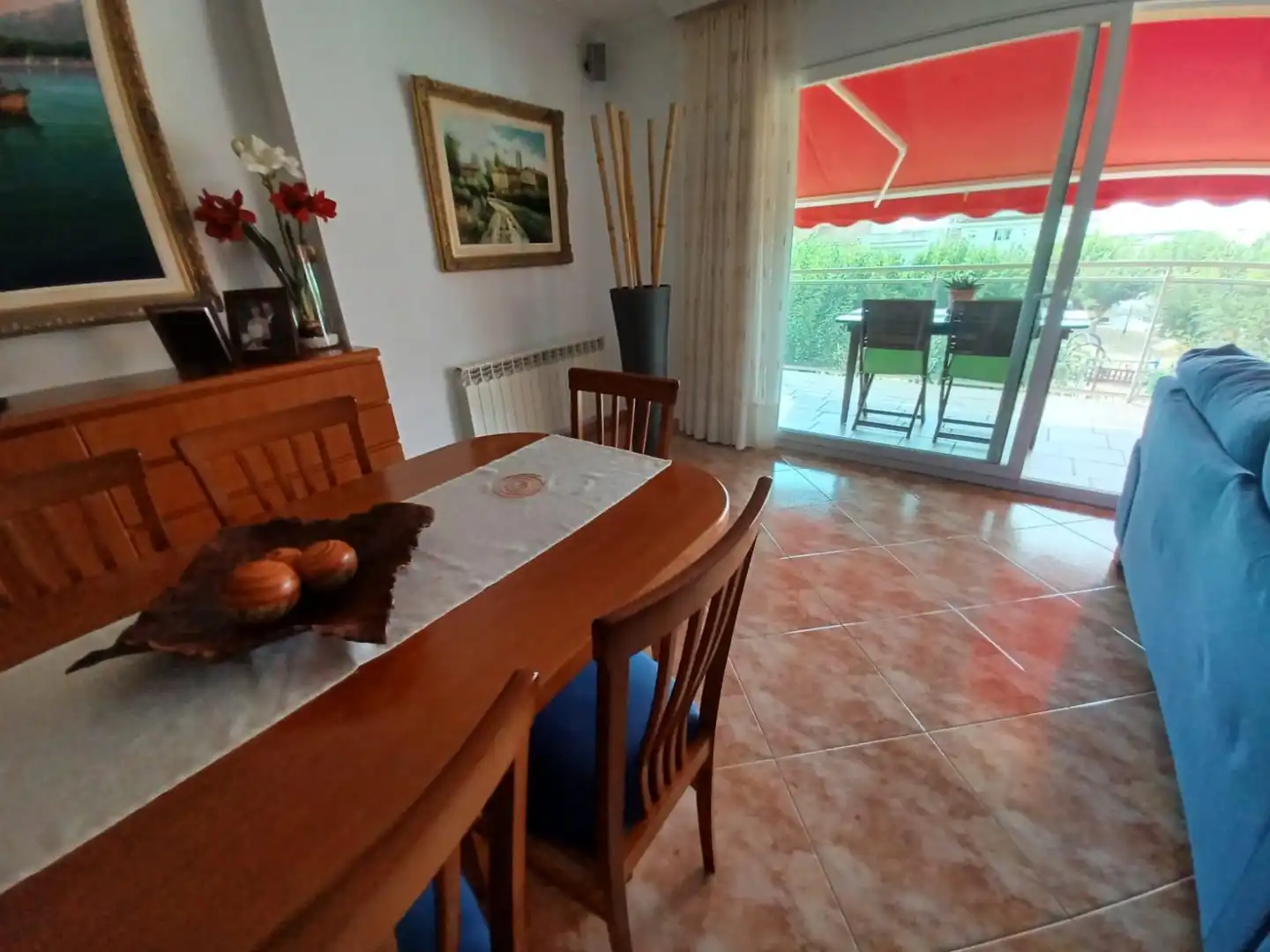 Comedor de Casa o chalet en venta en Pineda de Mar con Aire acondicionado, Calefacción y Jardín privado