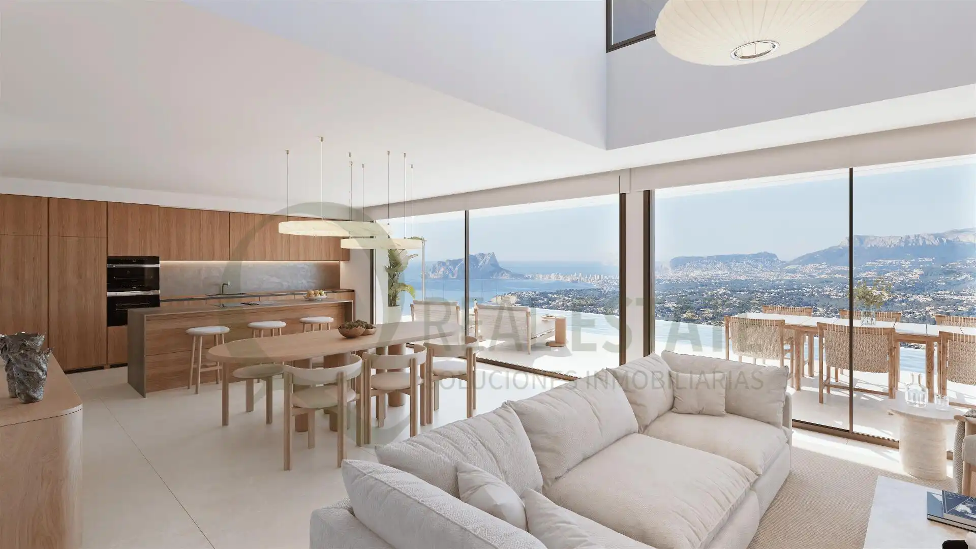 Neubau-Villa mit Balkon zum Verkauf in Urbanización Cumbre del Sol 1, imagen 4