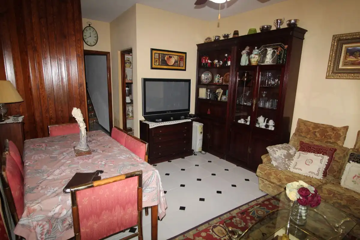 Sala d'estar de Casa adosada en venda en Daimiel amb Aire condicionat, Calefacció i Terrassa