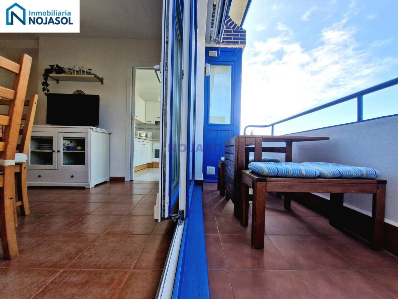 Balcony of Apartment for sale in Noja  with Heating, Terrace and Storage room