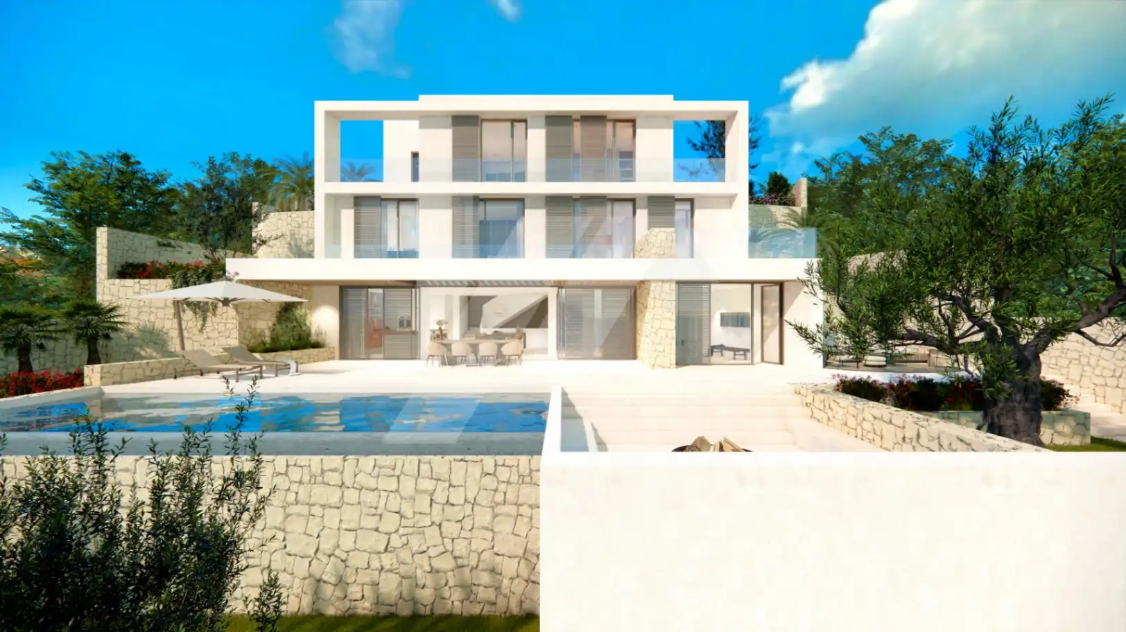 Villa con terrazza in vendita a Cala Advocat - Baladrar