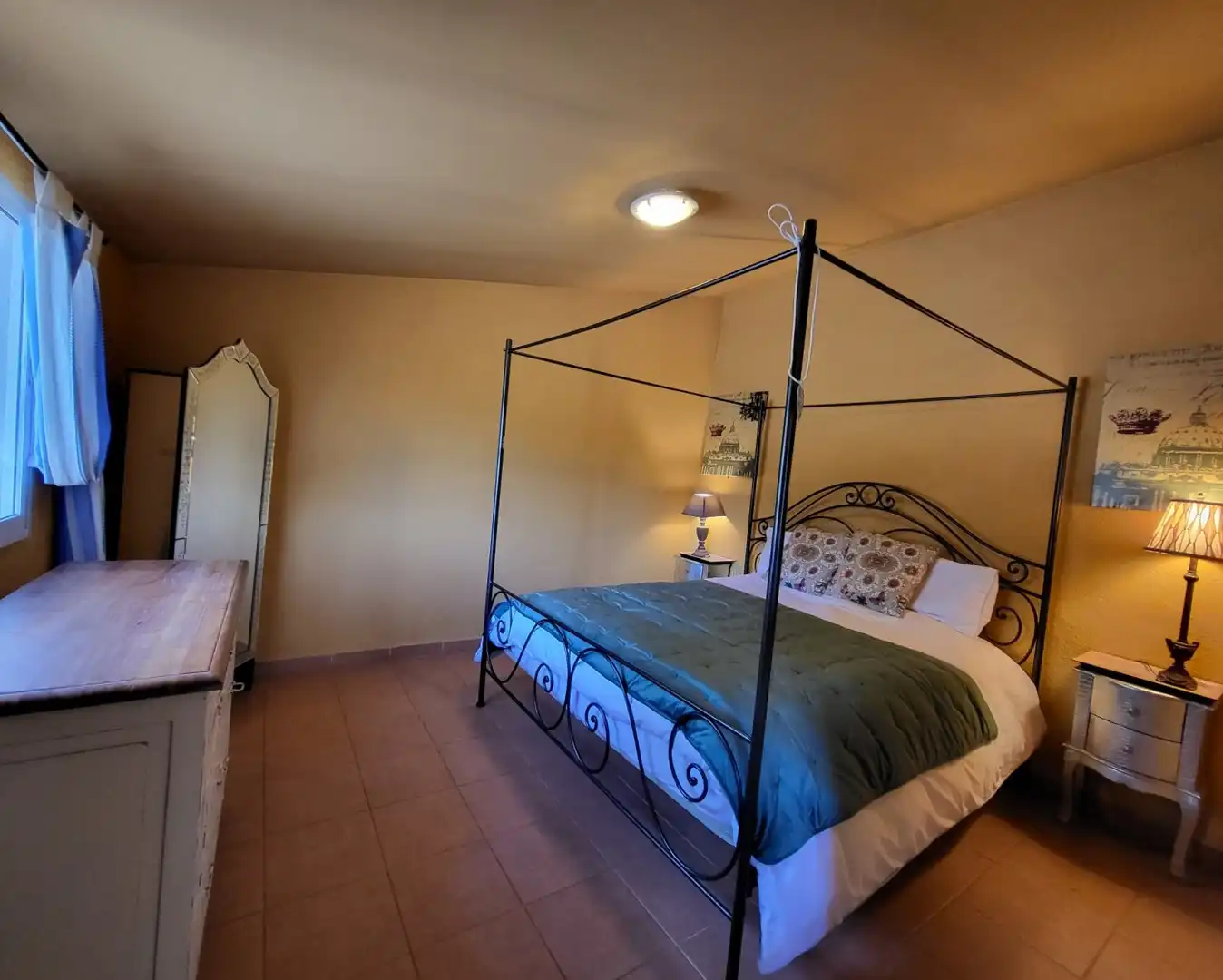 Schlafzimmer von Country house zum Verkauf in L'Ametlla de Mar  mit Privatgarten, Terrasse und Abstellraum