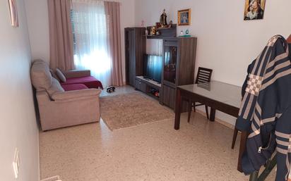 Living room of Single-family semi-detached for sale in Brenes  with Air Conditioner, Terrace and Furnished