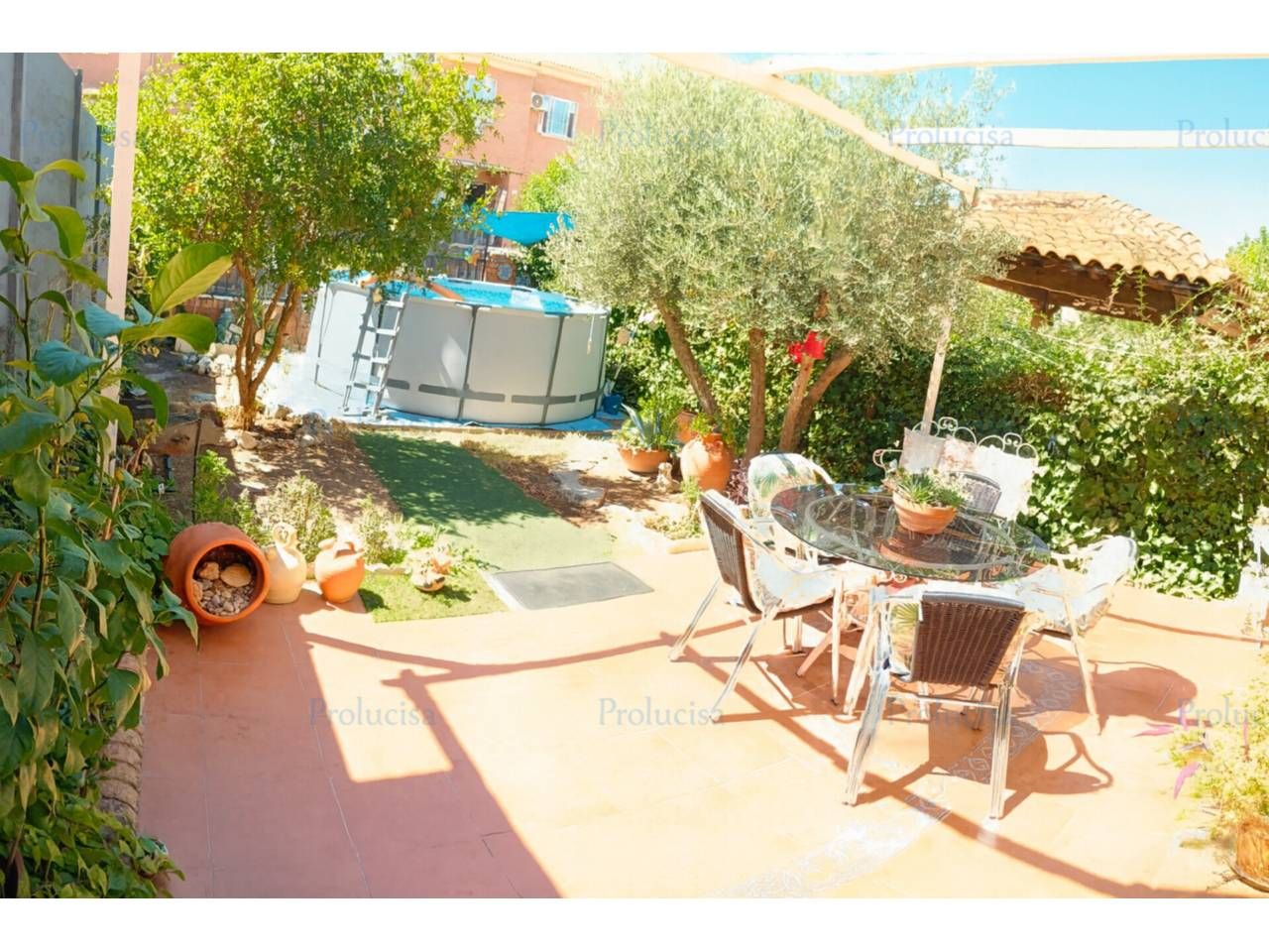 Jardín de Casa adosada en venta en Moraleja de Enmedio con Aire acondicionado y Calefacción