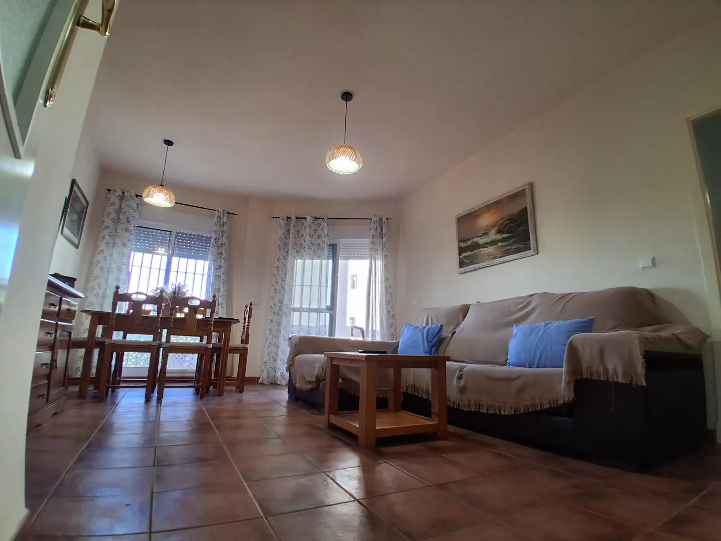 Sala de estar de Piso en venta en Chipiona