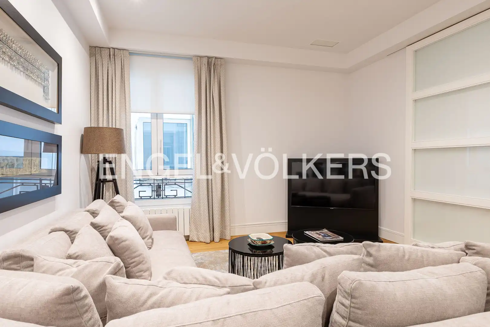 Sala de estar de Piso en venta en Madrid con Aire acondicionado, Calefacción y Parquet