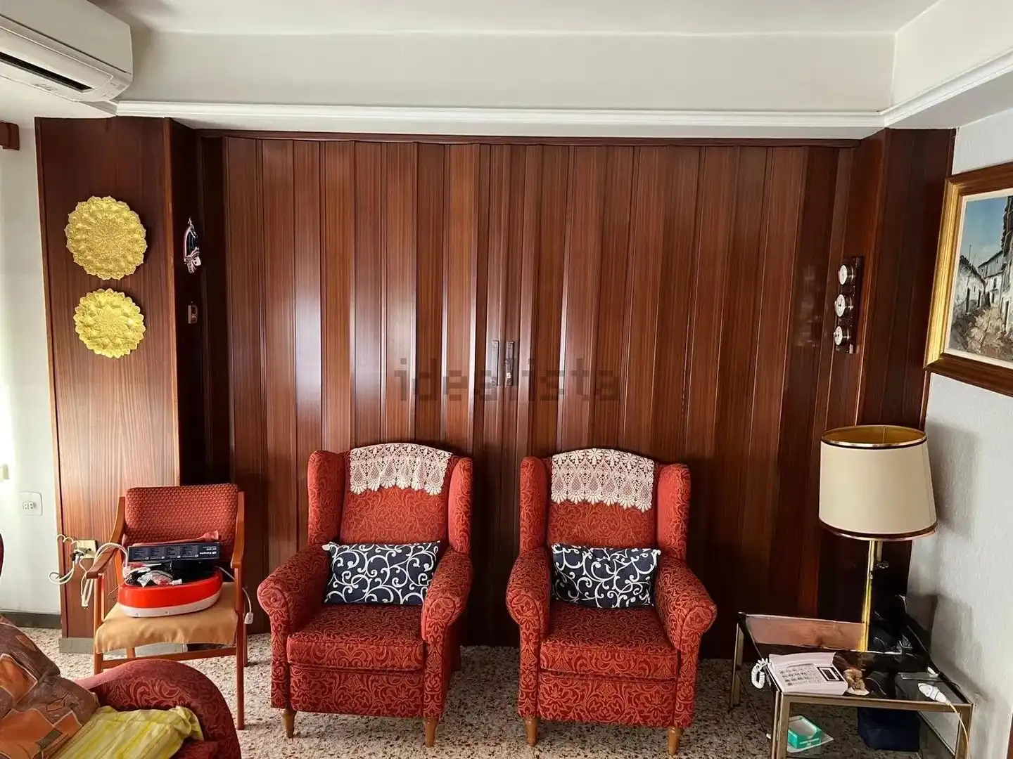 Sala de estar de Piso en venta en Alcoy / Alcoi con Aire acondicionado, Calefacción y Trastero