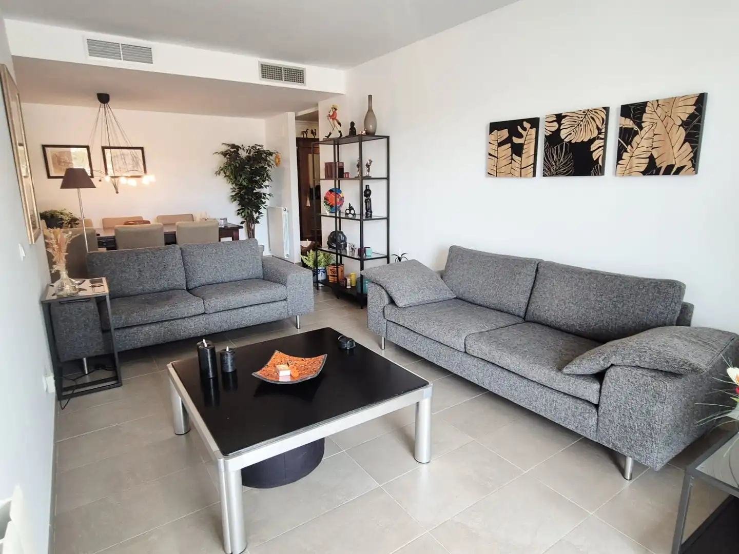 Living room of Flat for sale in Calafell  with Heating, Terrace and Storage room