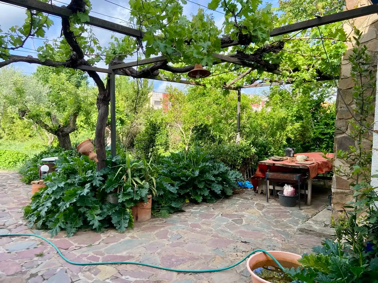 Terraza de Casa o chalet en venta en Corral de Calatrava con Aire acondicionado, Calefacción y Jardín privado