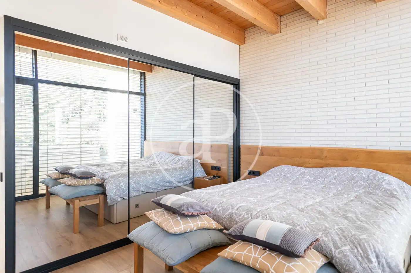 Bedroom of Houses for sale in Begues  with Air Conditioner, Heating and Private garden