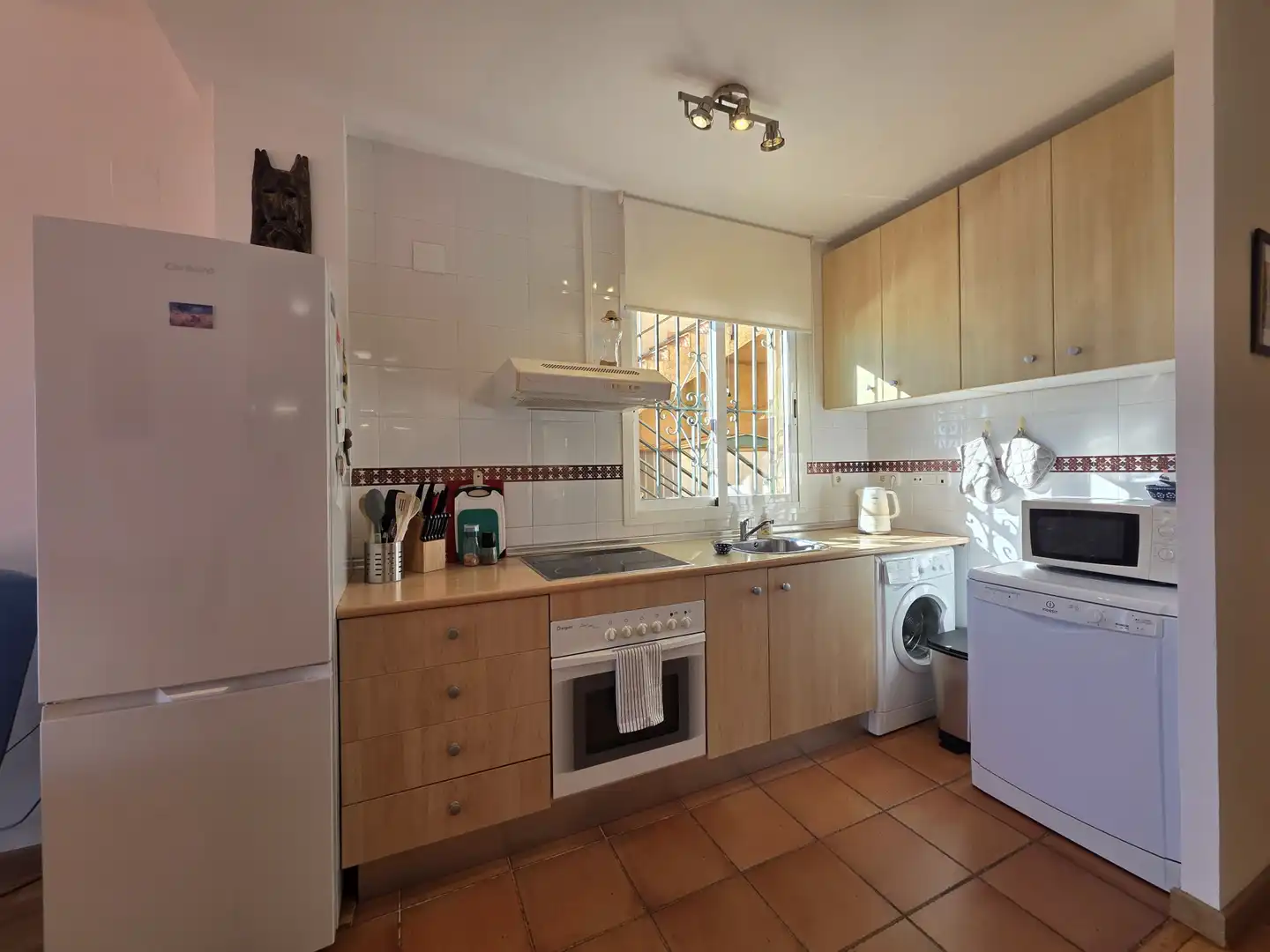 Cocina de Apartamento en venta en La Alcaidesa con Aire acondicionado, Terraza y Piscina