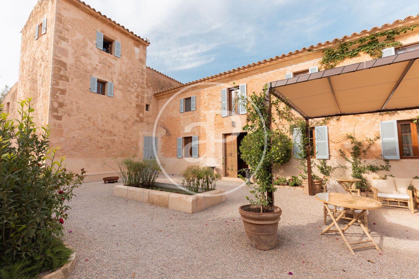 Exterior view of House or chalet to rent in Llucmajor  with Air Conditioner, Heating and Private garden