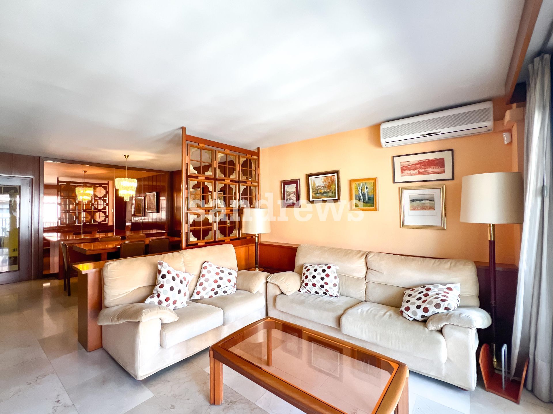 Living room of Flat for sale in Figueres  with Air Conditioner, Heating and Terrace