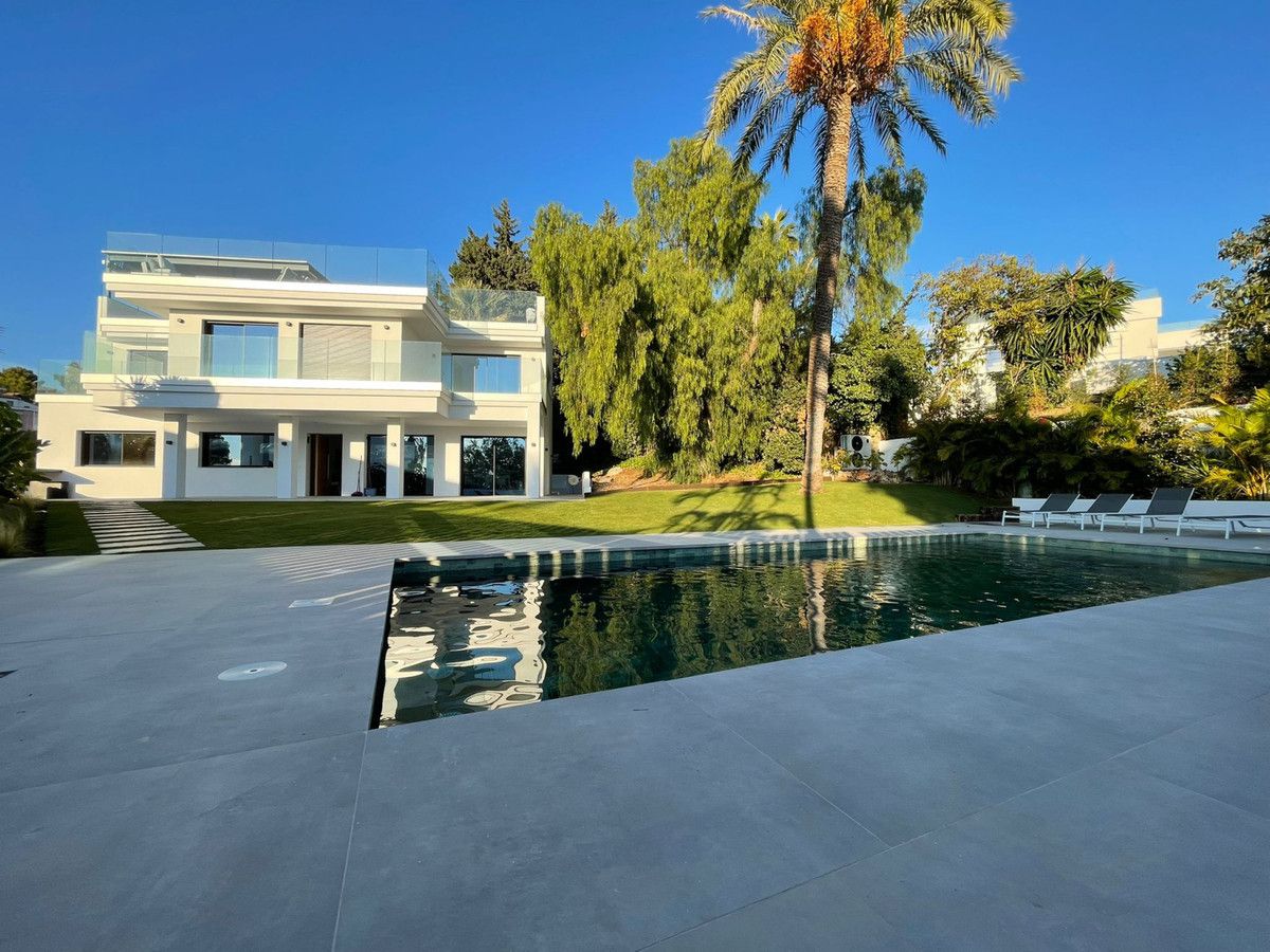 Jardí de Casa o xalet de lloguer en Marbella amb Aire condicionat, Calefacció i Jardí privat