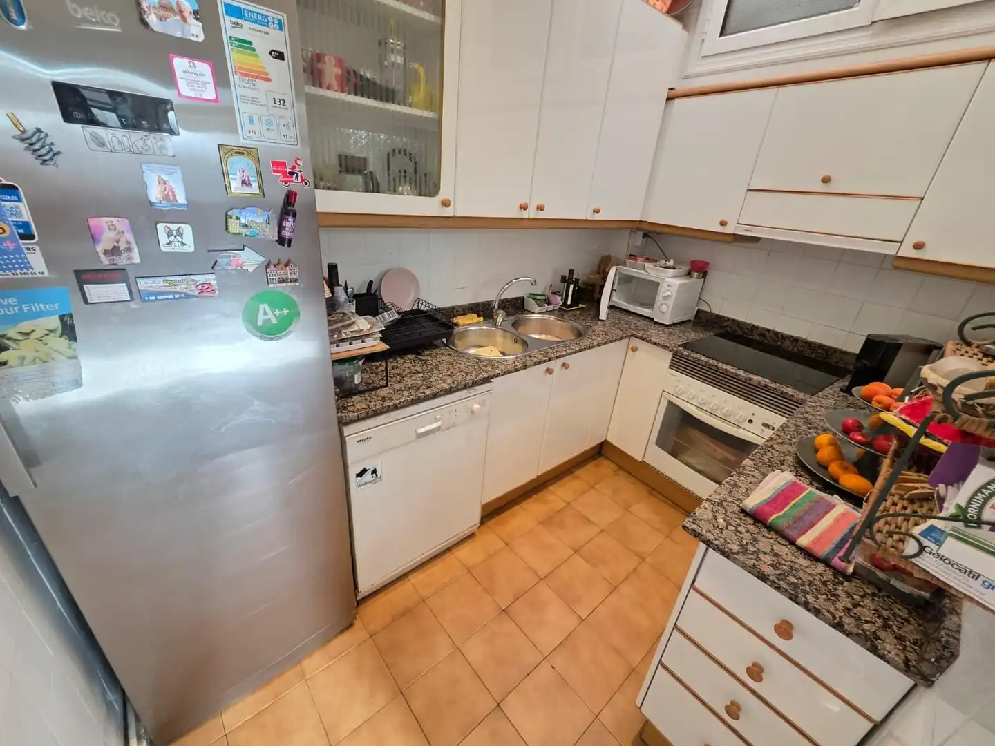 Cocina de Planta baja en venta en Igualada con Calefacción, Terraza y Trastero