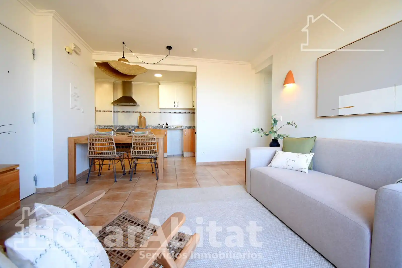 Vista exterior de Piso en venta en Pedreguer con Calefacción, Terraza y Amueblado