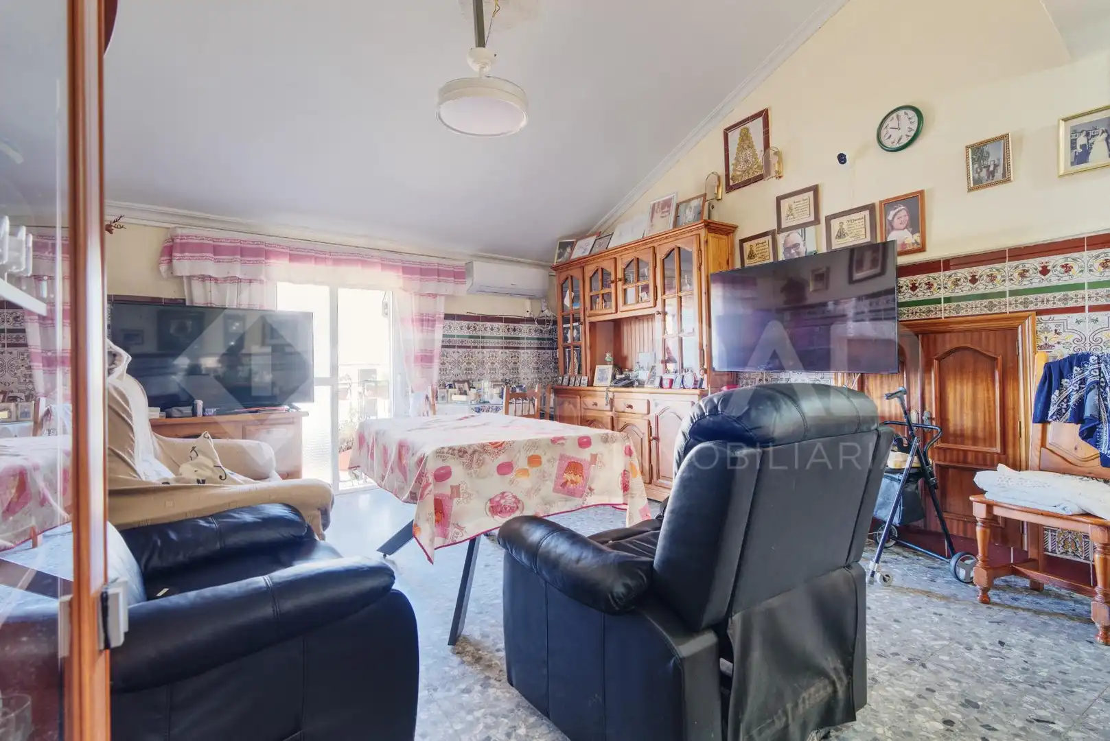 Sala de estar de Piso en venta en Coria del Río con Aire acondicionado y Terraza