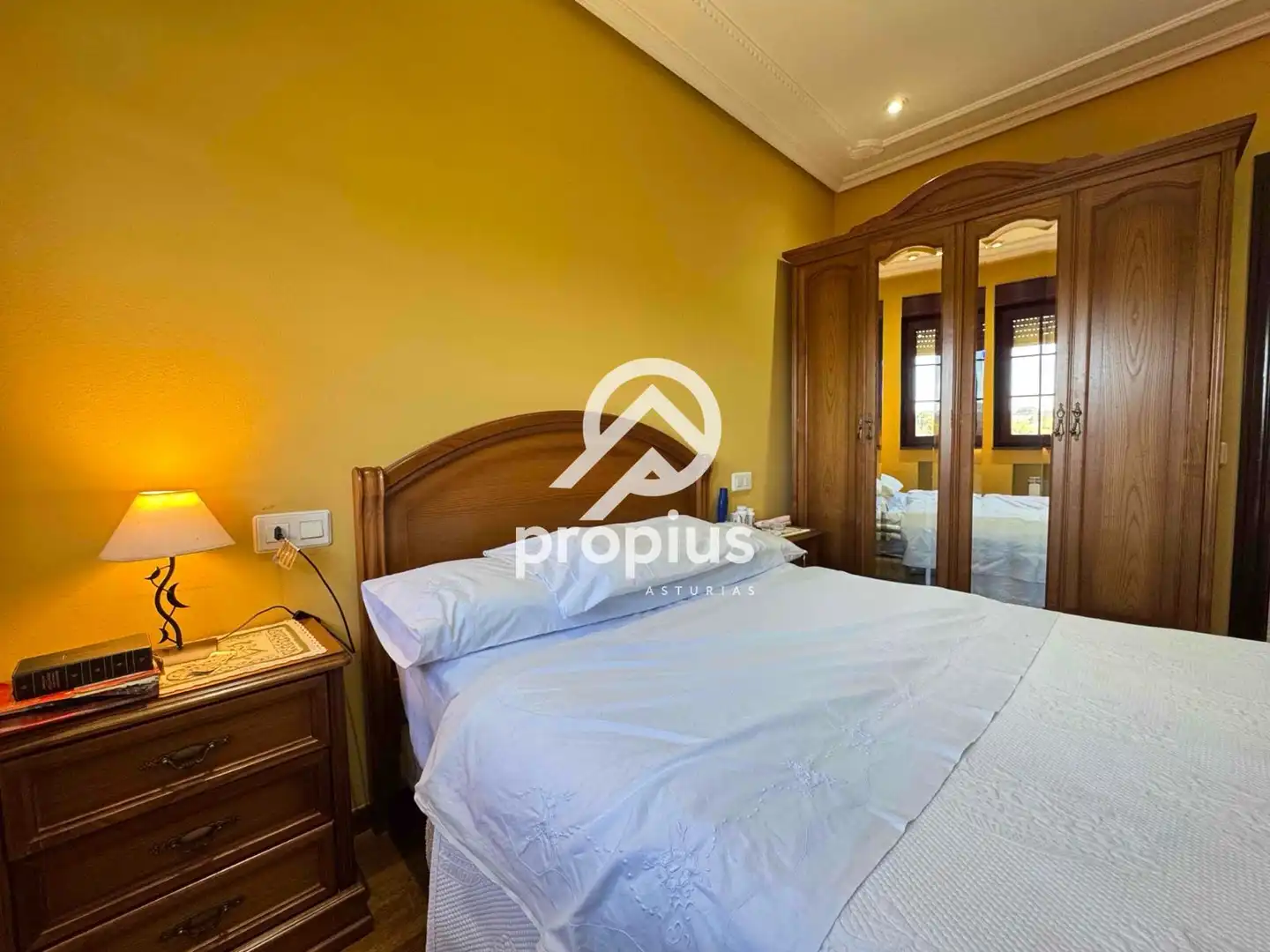 Habitación de Casa o chalet en venta en Avilés con Calefacción, Jardín privado y Parquet