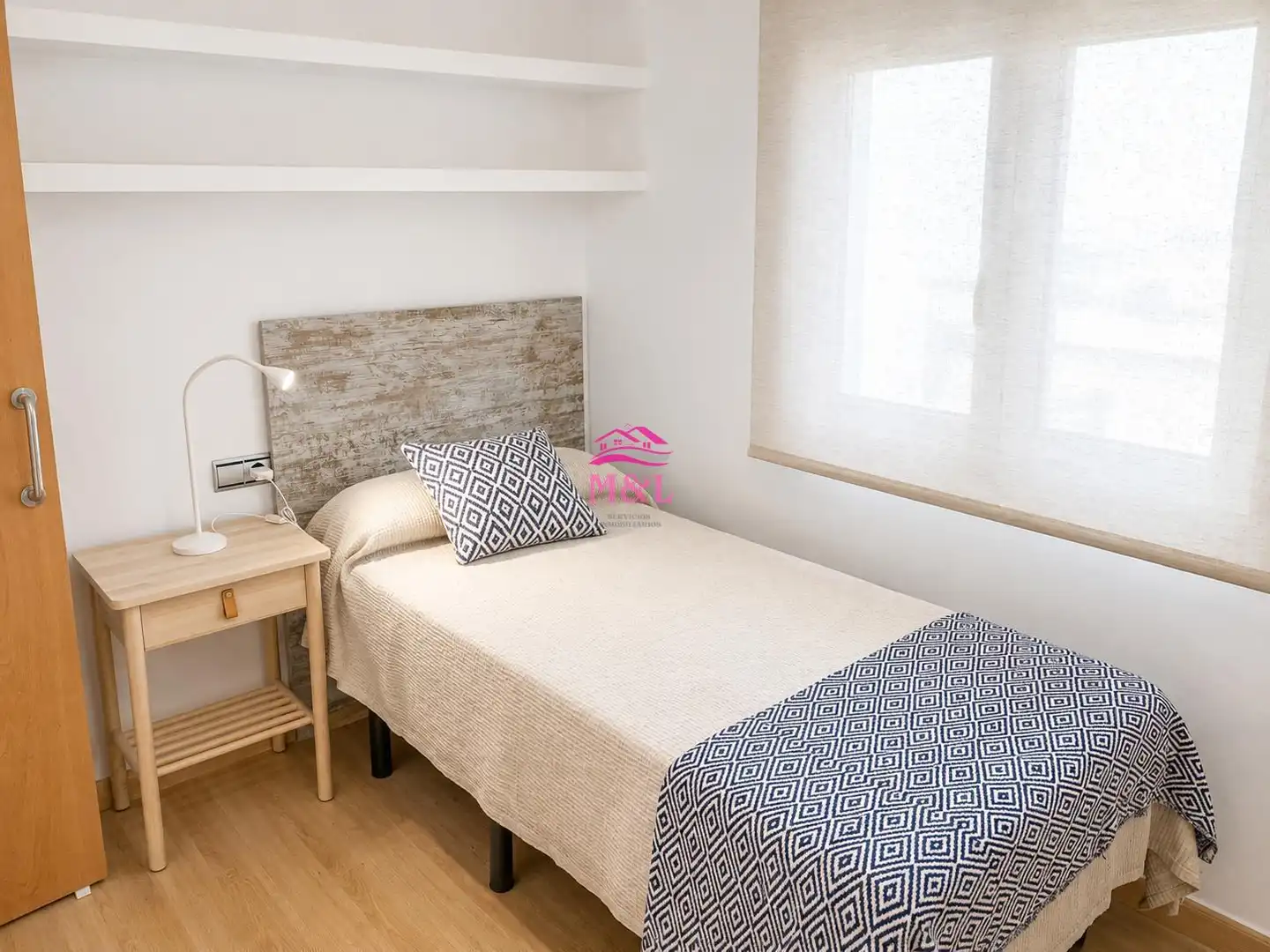 Habitación de Apartamento de alquiler en Mérida con Aire acondicionado, Terraza y Amueblado