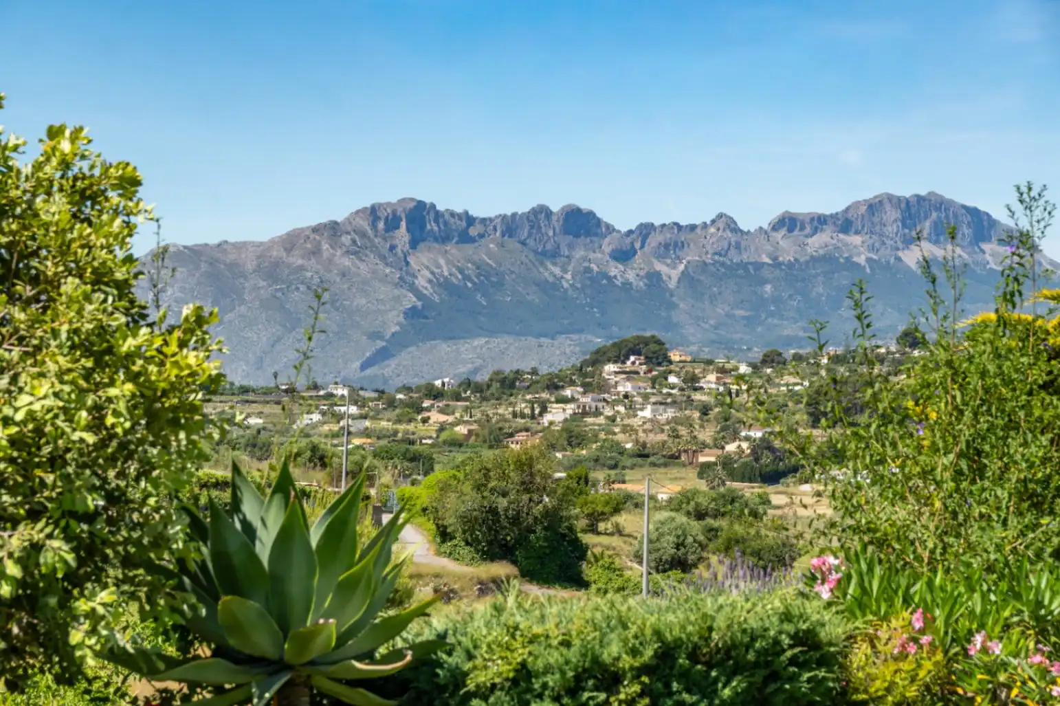 Jardín de Finca rústica en venta en Benissa con Aire acondicionado, Calefacción y Jardín privado