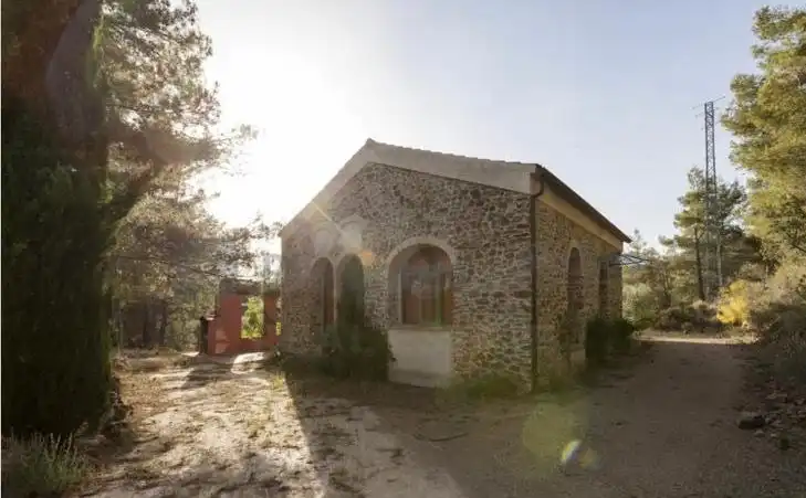 Vista exterior de Finca rústica en venda en El Molar (Tarragona) amb Calefacció, Terrassa i Piscina