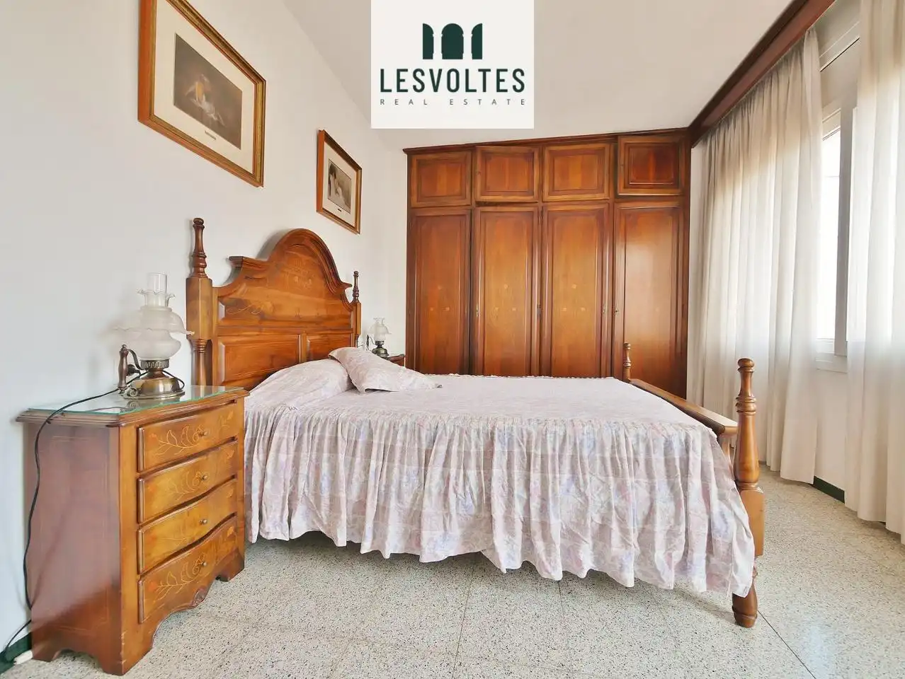 Schlafzimmer von Haus oder Chalet zum Verkauf in Palafrugell mit Klimaanlage, Heizung und Terrasse