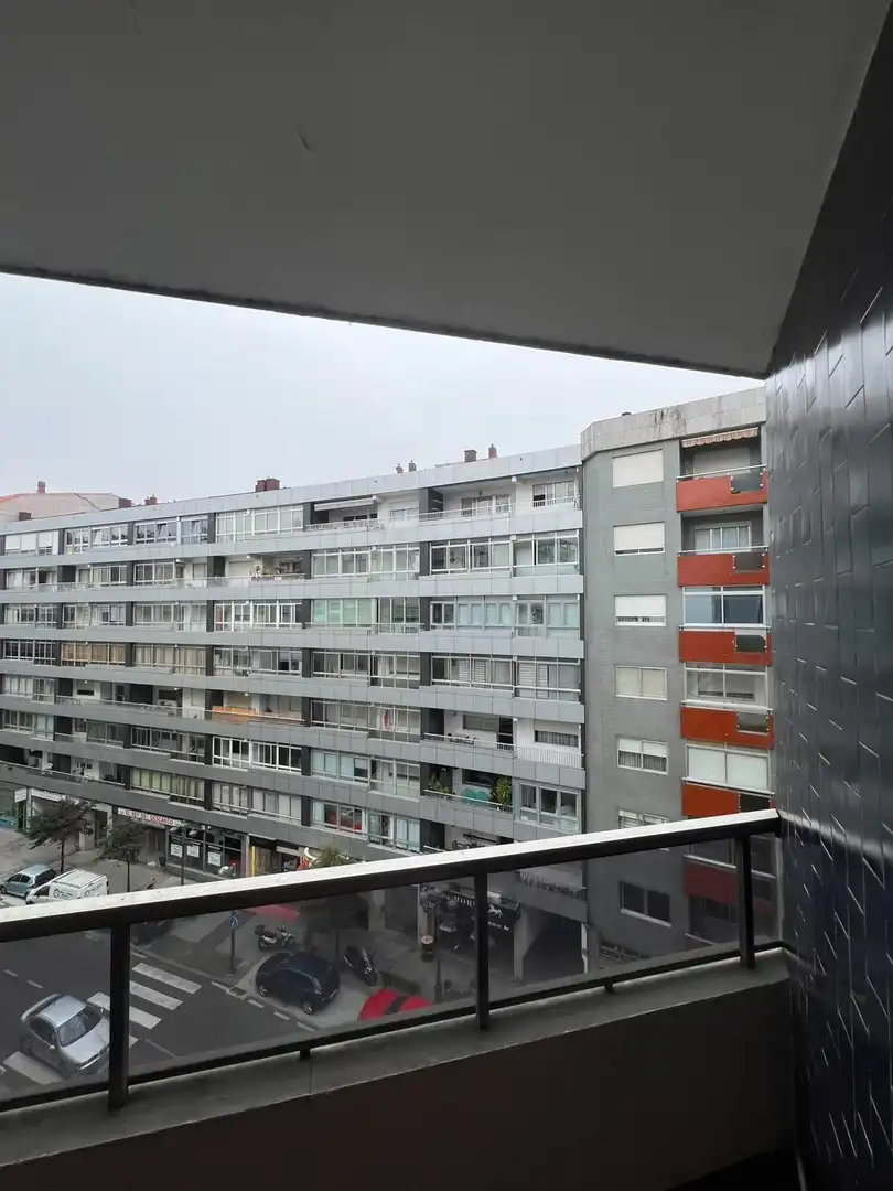 Balcony of Flat for rent in Vigo   with Furnished and Balcony