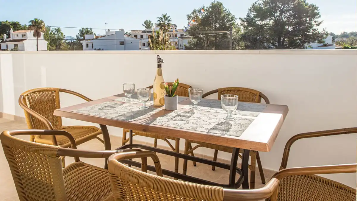 Terrace of Houses for sale in Pollença  with Air Conditioner, Private garden and Terrace
