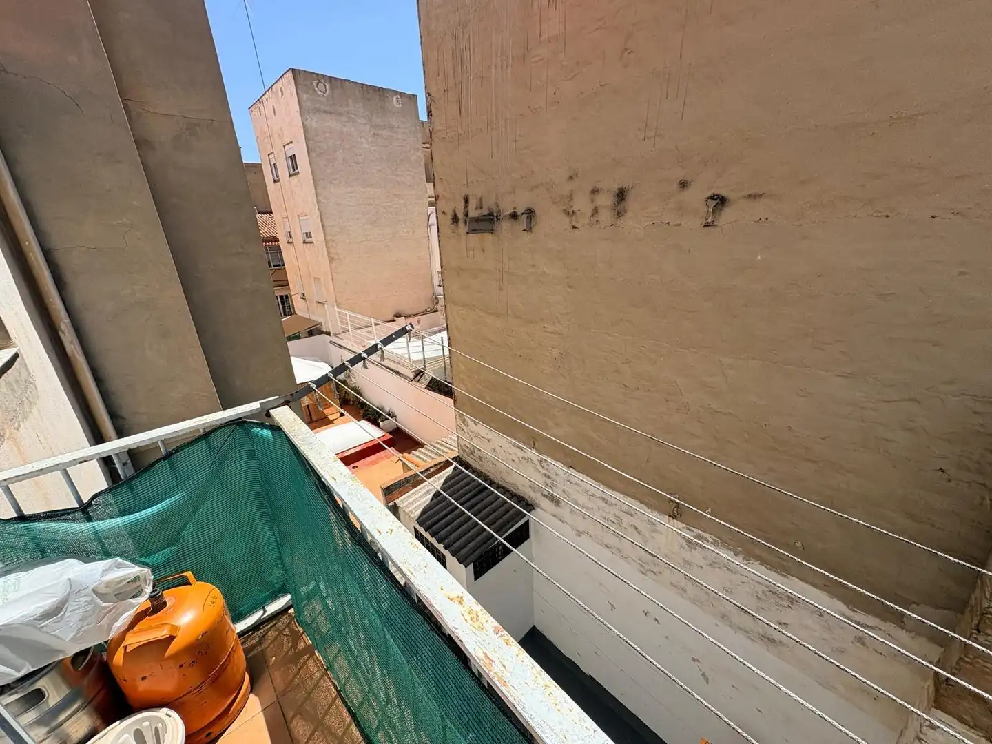 Terrasse von Wohnung zum Verkauf in Almansa mit Heizung, Terrasse und Abstellraum