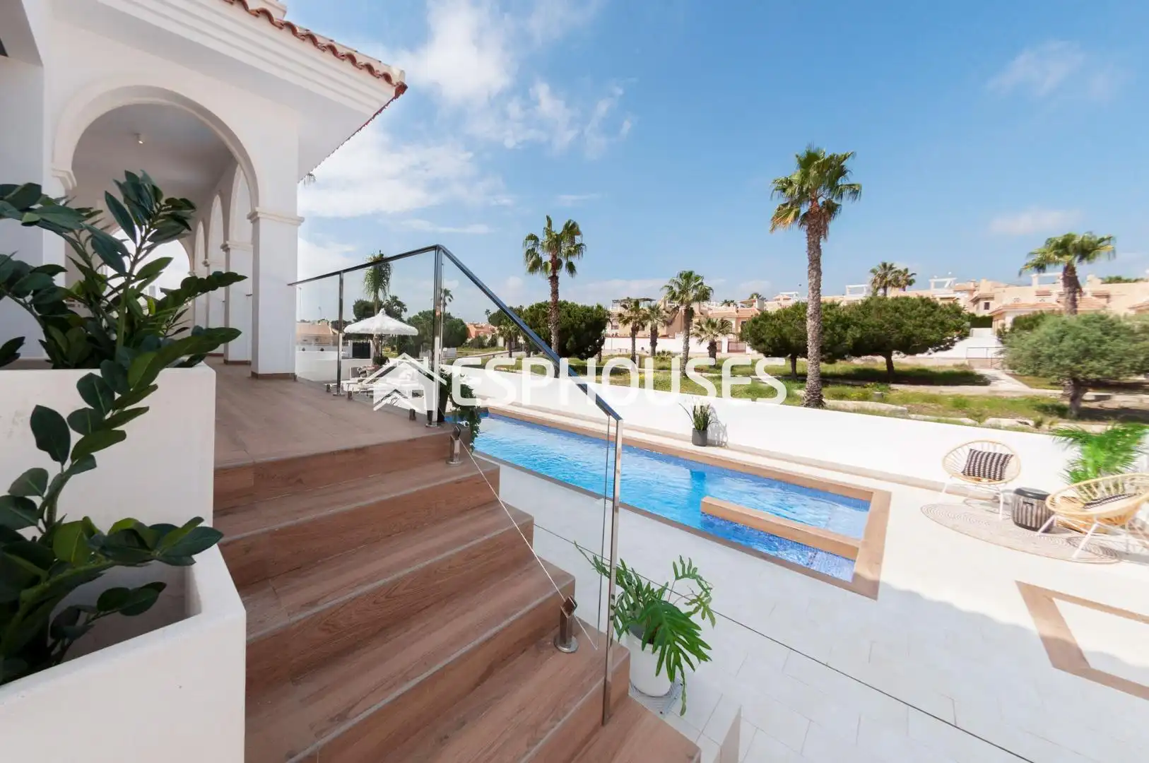 Vista exterior de Casa o chalet en venta en Rojales con Terraza, Trastero y Piscina
