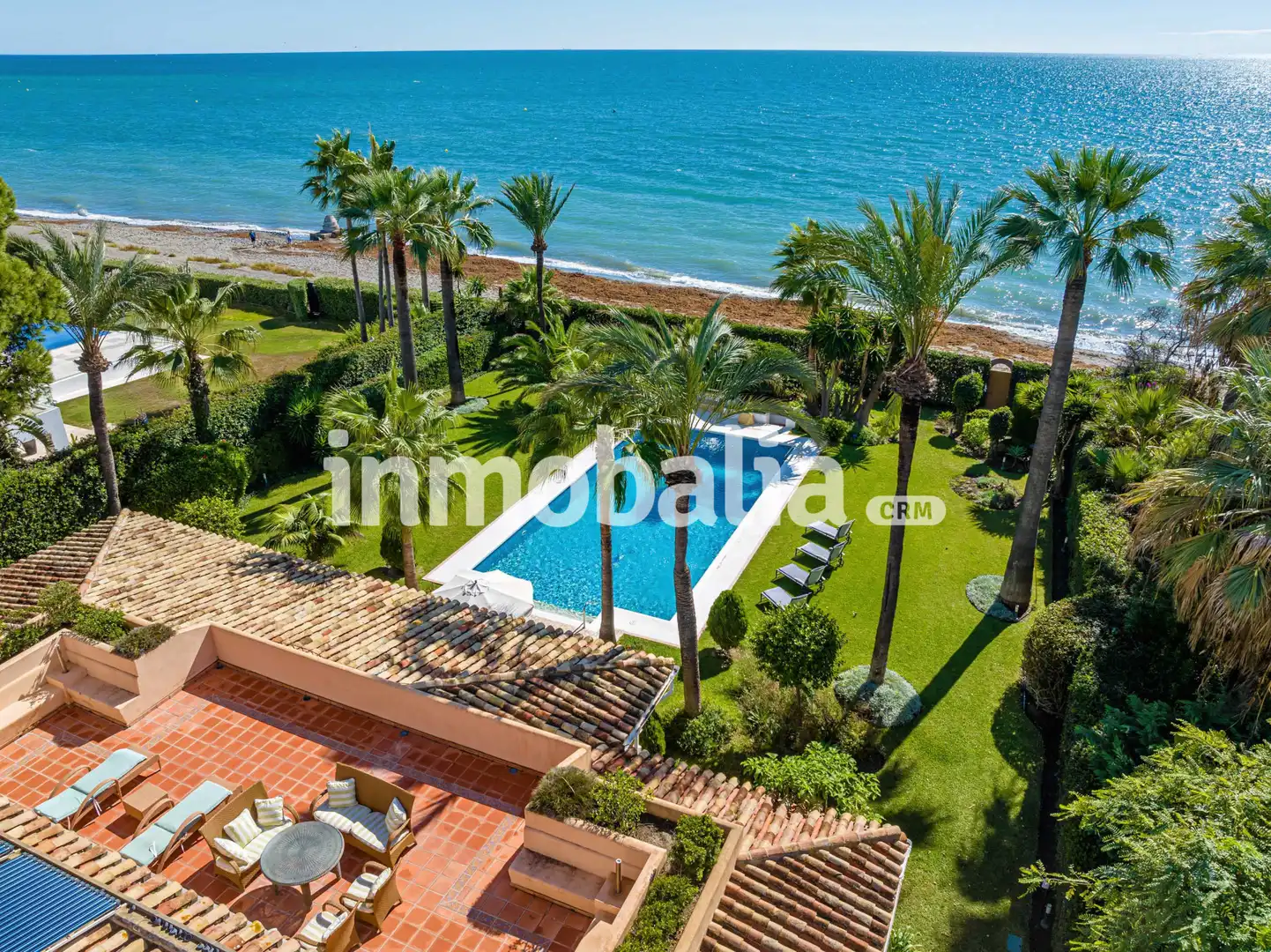 Jardí de Casa o xalet en venda en Estepona amb Aire condicionat, Jardí privat i Terrassa