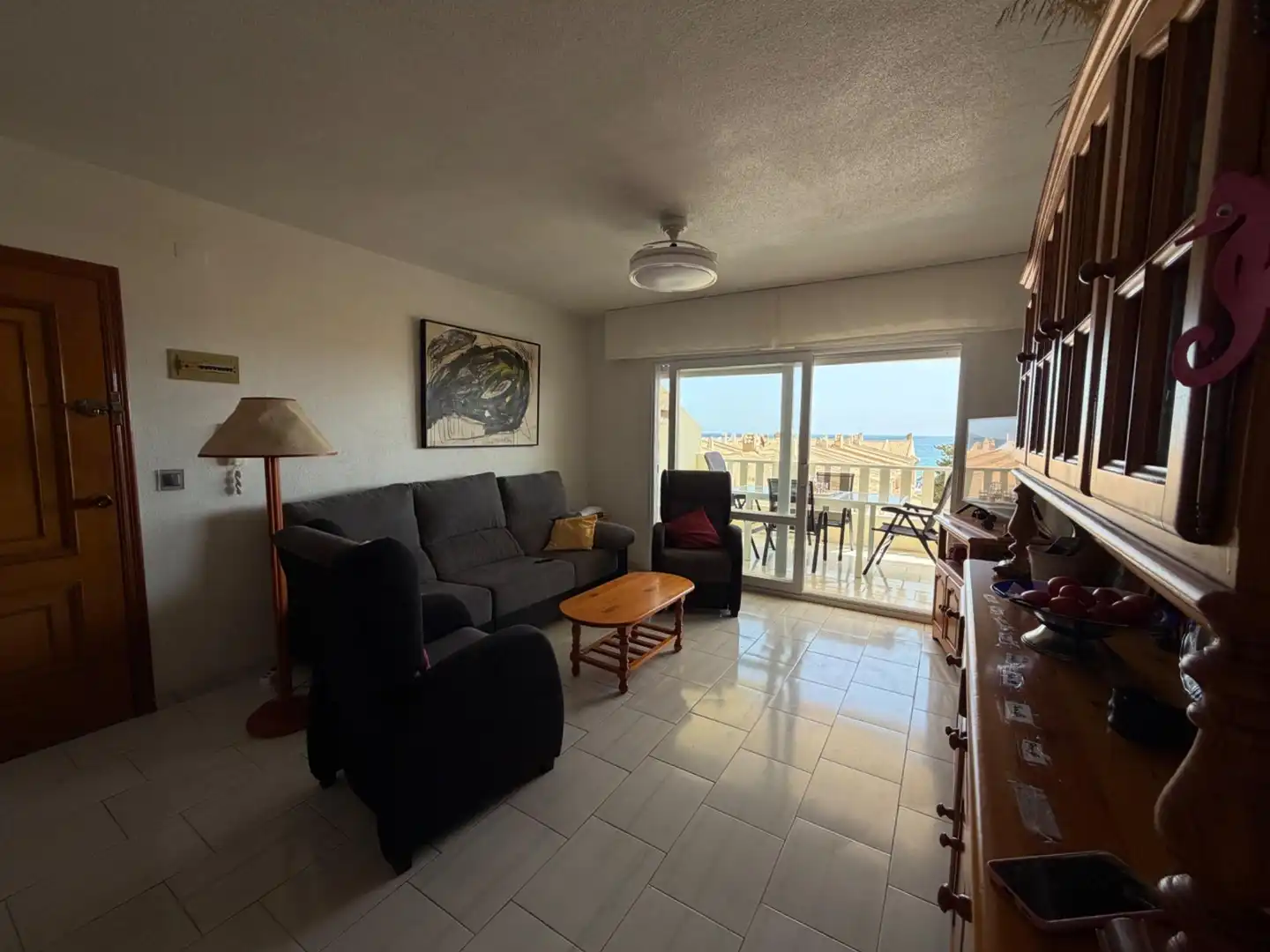 Sala de estar de Piso de alquiler en La Manga del Mar Menor