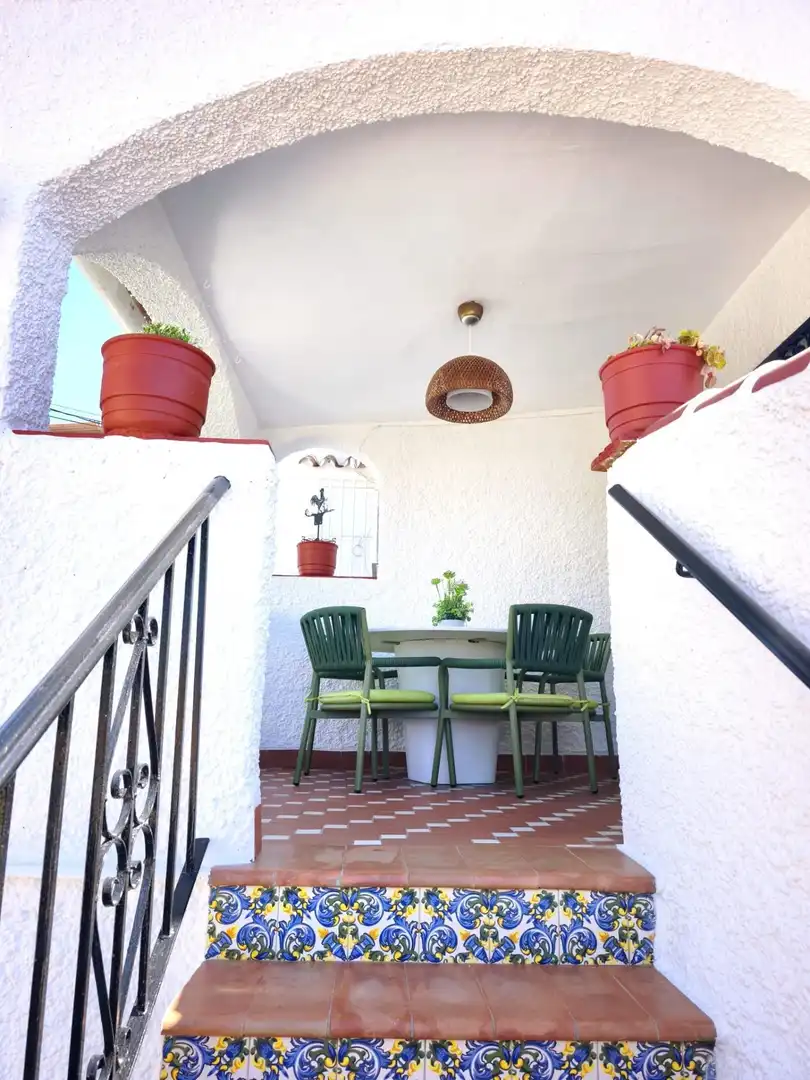 Terraza de Casa adosada de alquiler en Vélez-Málaga