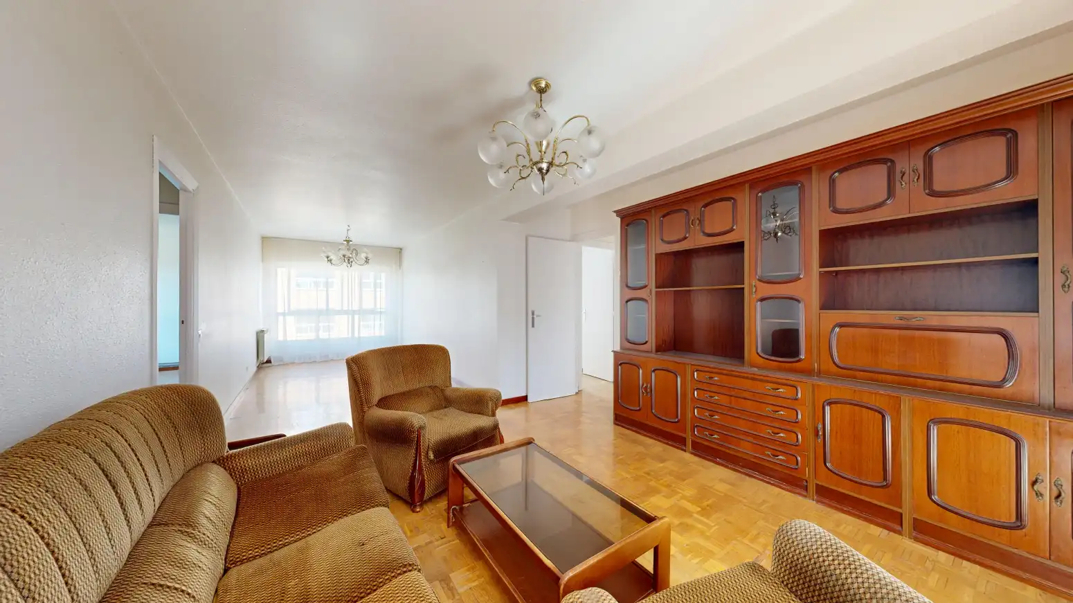 Sala de estar de Piso en venta en Tafalla con Calefacción, Parquet y Terraza