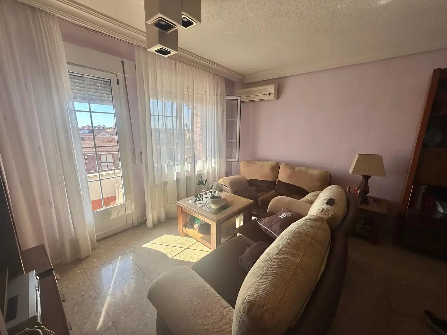Sala de estar de Piso en venta en Ciudad Real con Aire acondicionado, Calefacción y Trastero