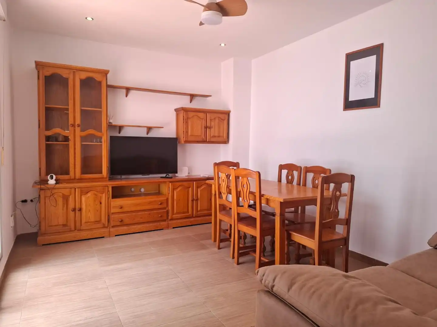 Sala de estar de Piso en venta en Gualchos con Terraza y Amueblado