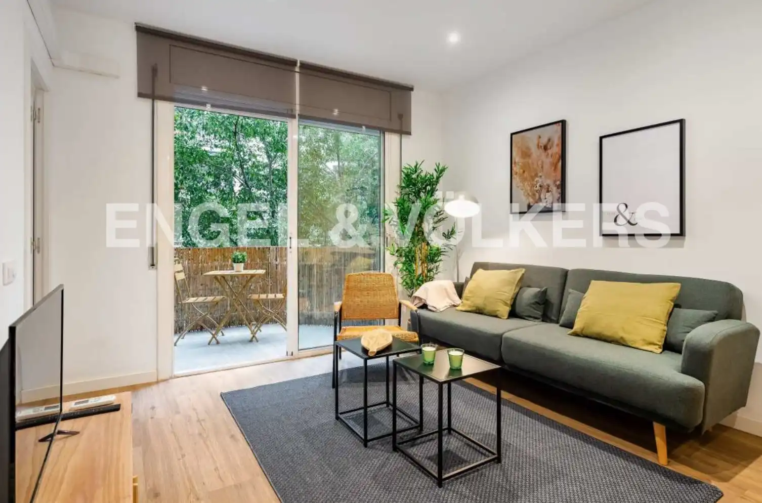 Terrace of Flat for rent in  Barcelona Capital  with Air Conditioner, Heating and Parquet flooring