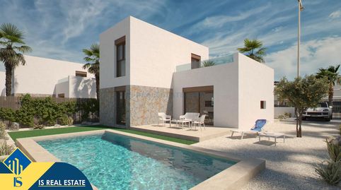Villa en construcción con piscina privada, Alicante, Algorfa. 3 habitaciones | 120 m² | A 17 kilómetros del mar