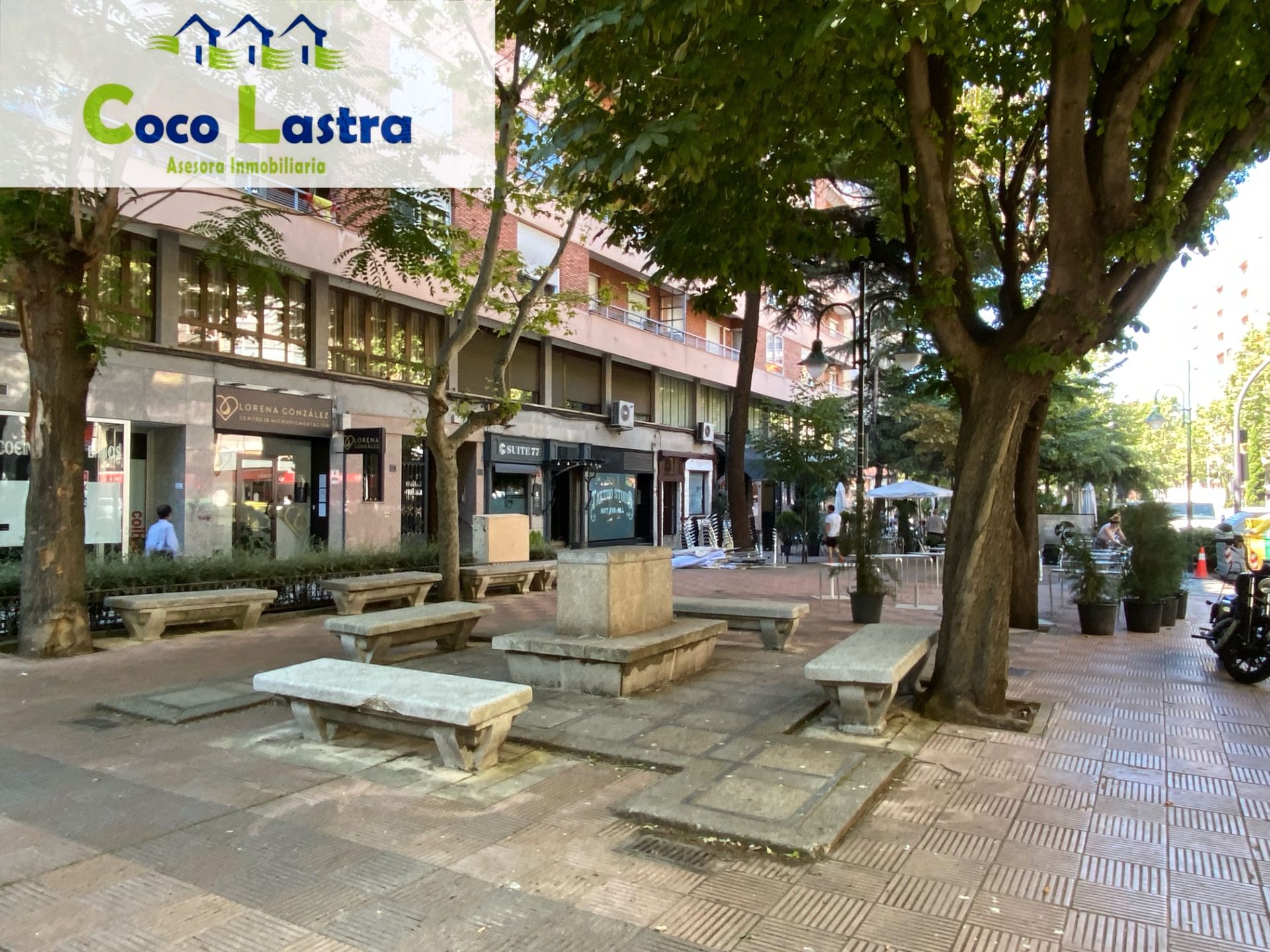 Außenansicht von Wohnungen miete in Salamanca Capital mit Heizung, Möbliert und Ofen