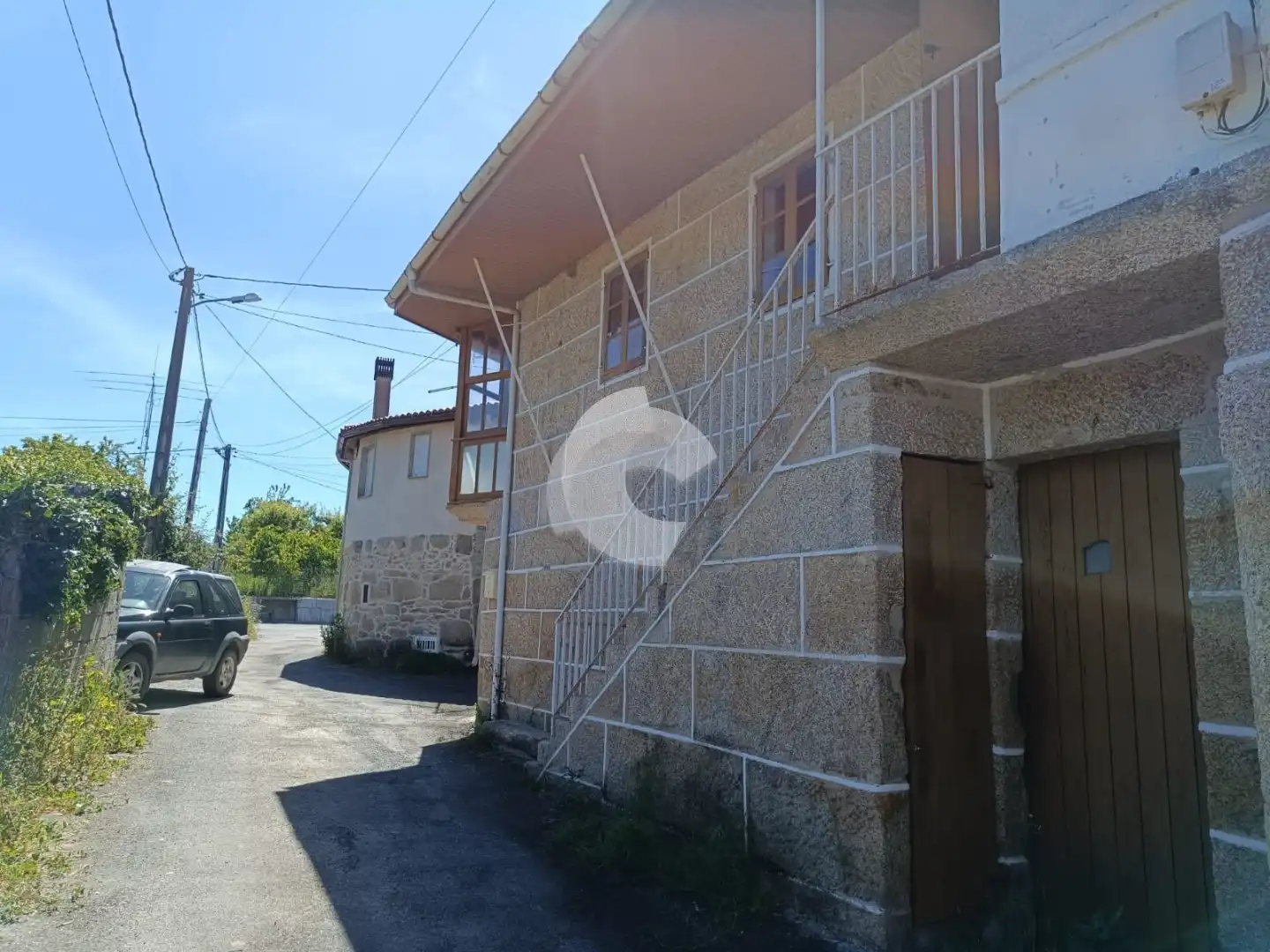 Vista exterior de Casa adosada en venta en O Pereiro de Aguiar 