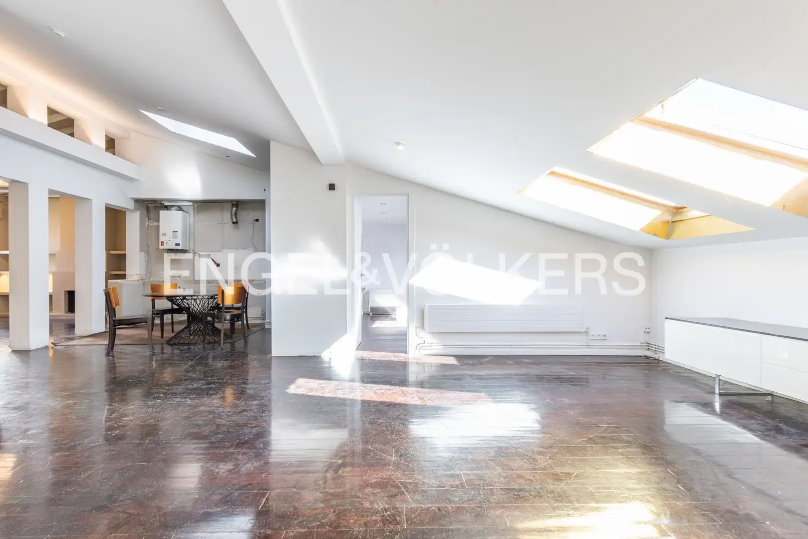 Exterior view of Attic for sale in Madrid  with Air Conditioner and Heating