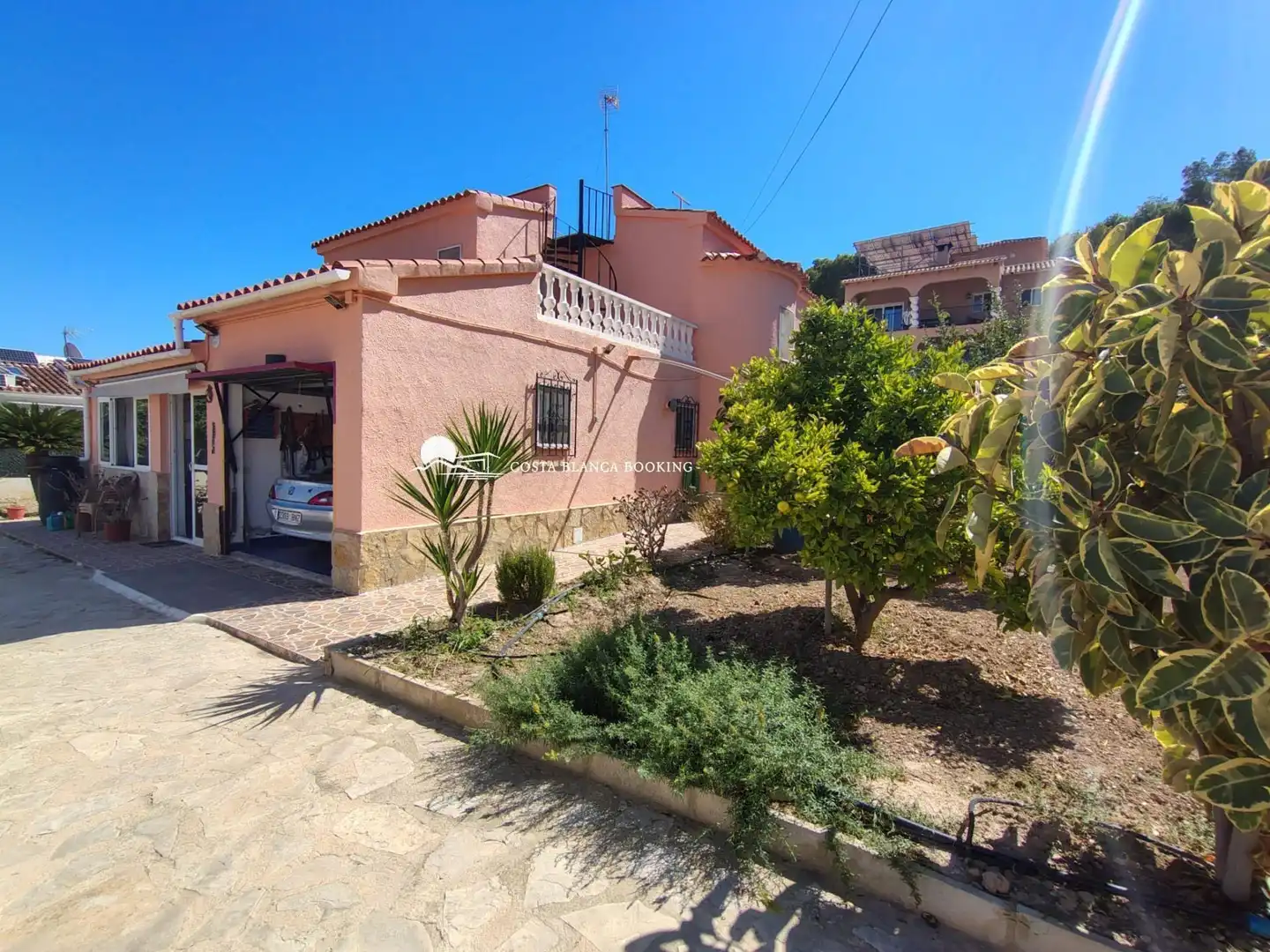 Vista exterior de Casa o chalet en venta en L'Alfàs del Pi con Aire acondicionado, Jardín privado y Terraza