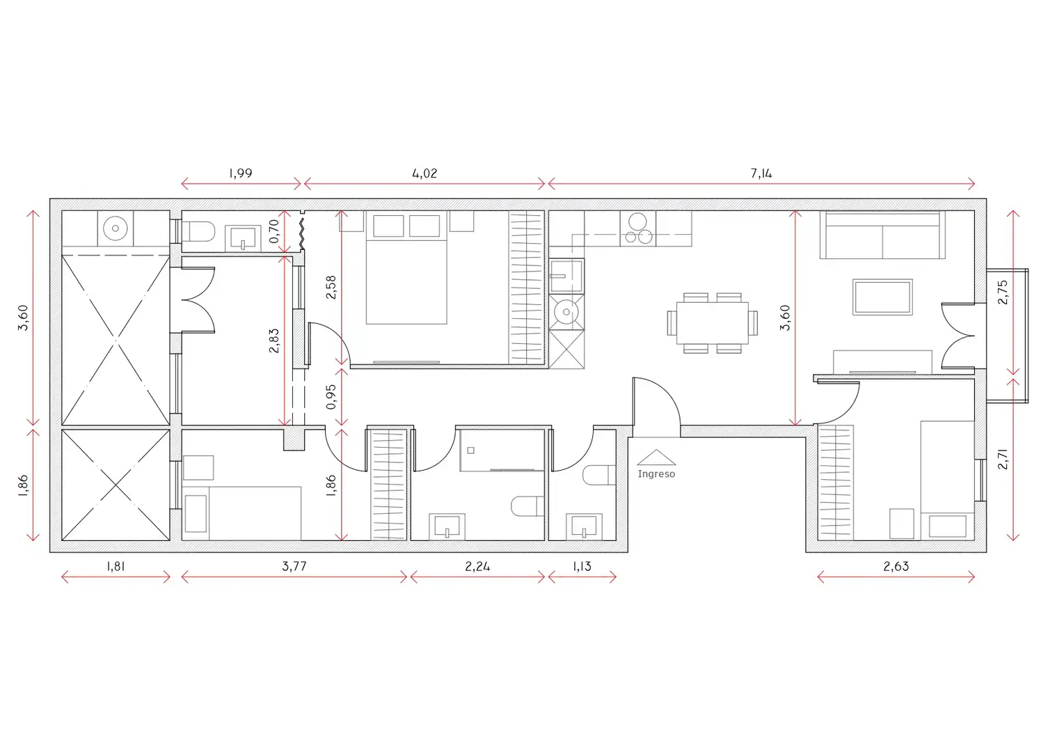Wohnung mit Terrasse zum Verkauf in Carrer de Blasco de Garay, imagen 41