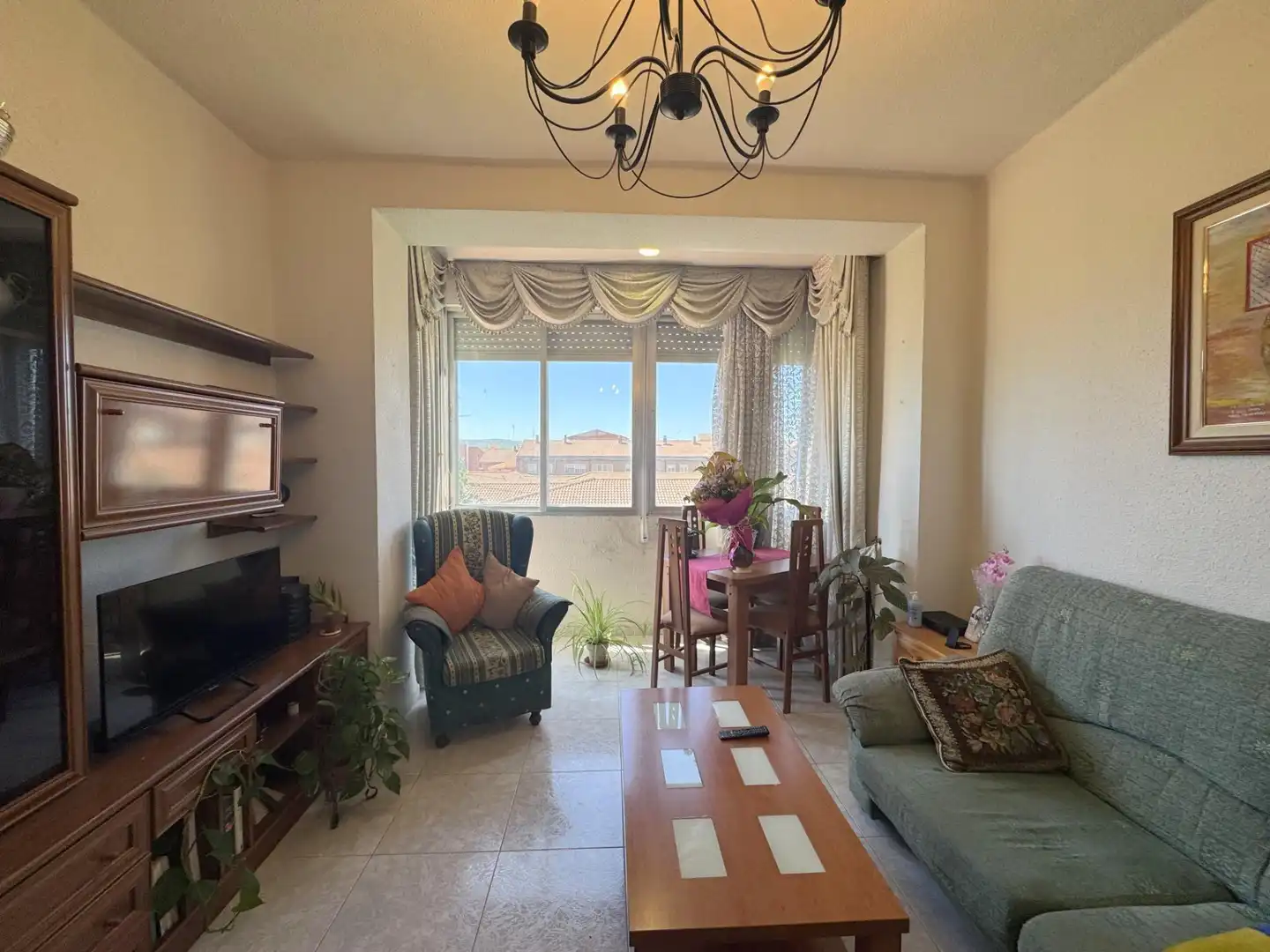 Sala de estar de Piso en venta en Ávila con Calefacción