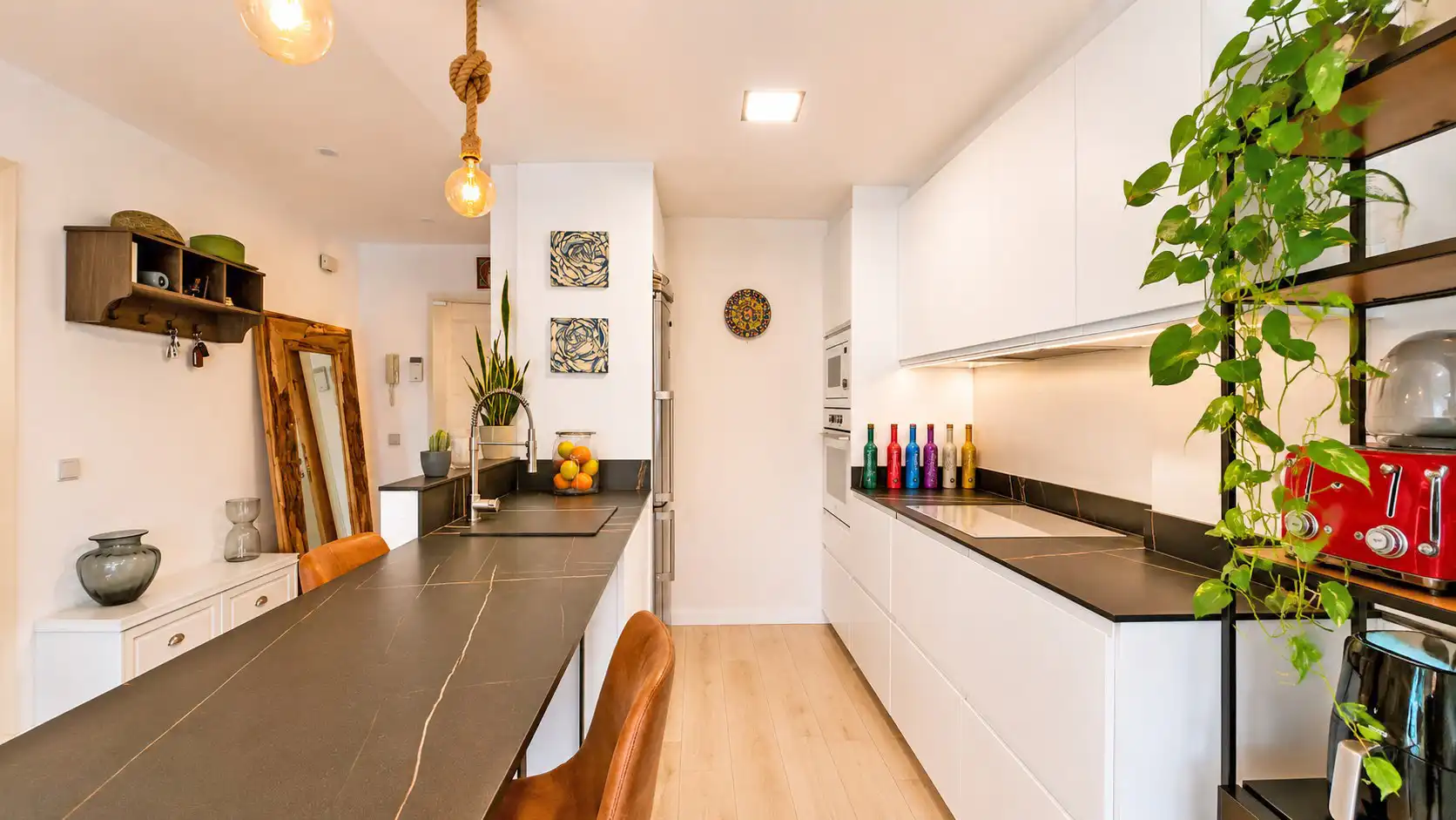 Cocina de Ático en venta en  Palma de Mallorca con Aire acondicionado, Calefacción y Parquet