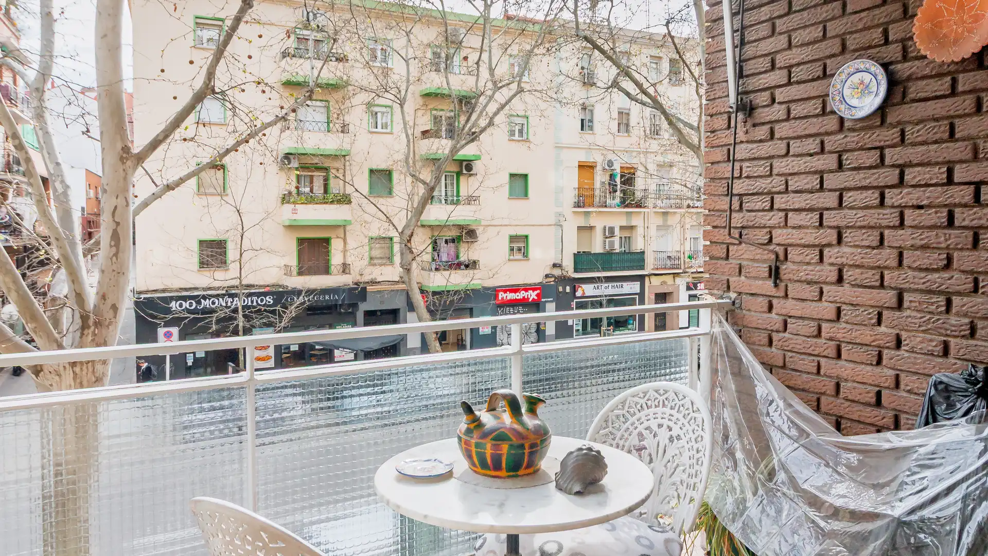 Terraza de Piso en venta en  Madrid Capital con Calefacción y Terraza