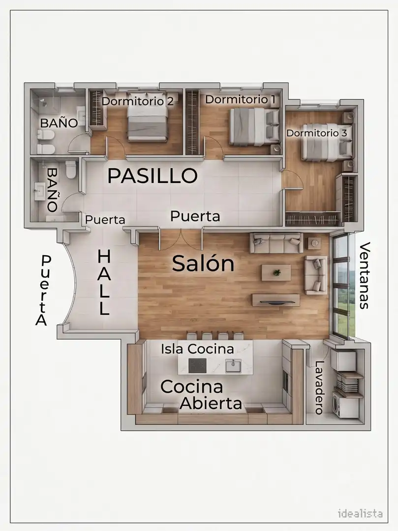 Piso en venta en Málaga con Jardín privado y Trastero
