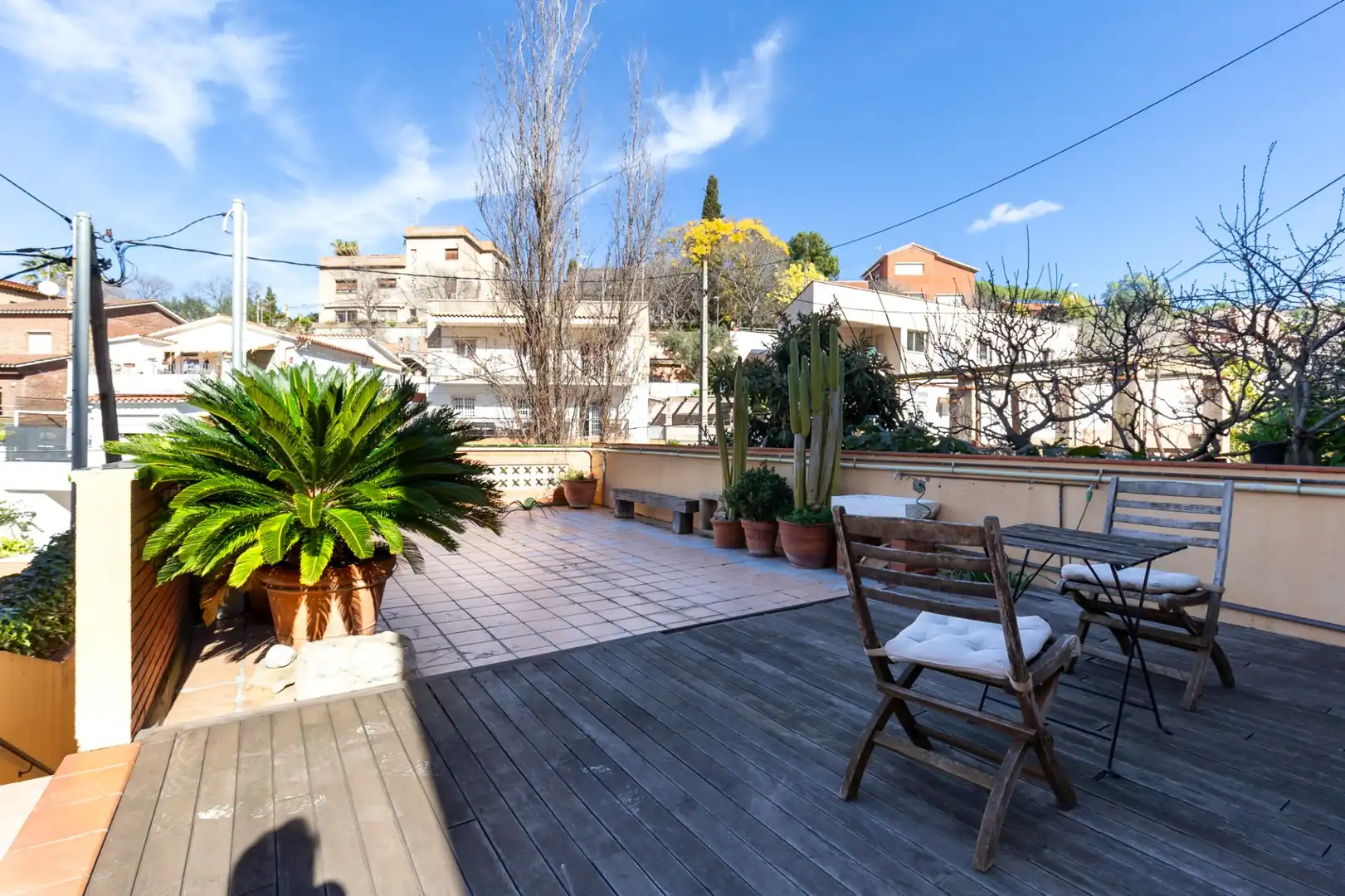 Terraza de Casa o chalet en venta en Sant Just Desvern con Aire acondicionado, Calefacción y Terraza