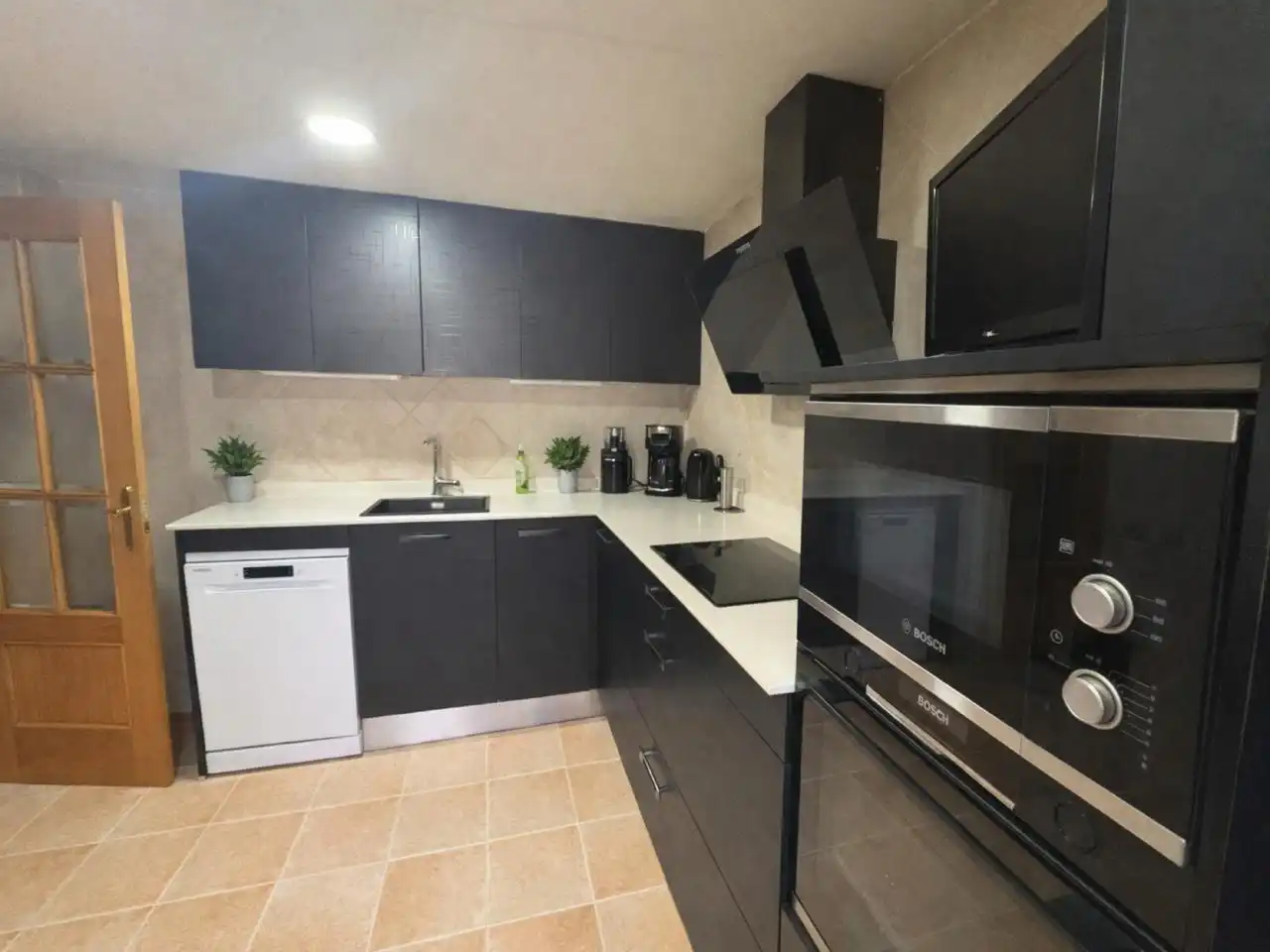 Küche von Haus oder Chalet zum Verkauf in Guadalajara mit Heizung, Privatgarten und Parkett
